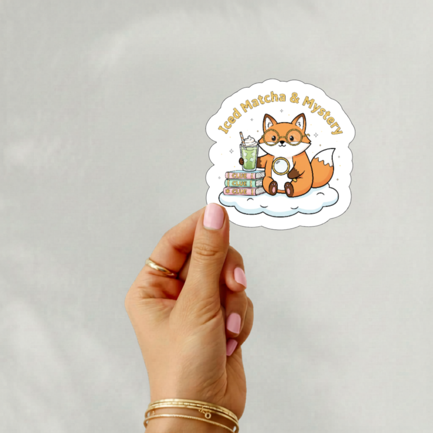Bookish Creatures & Iced Matcha Vinyl Sticker Collection