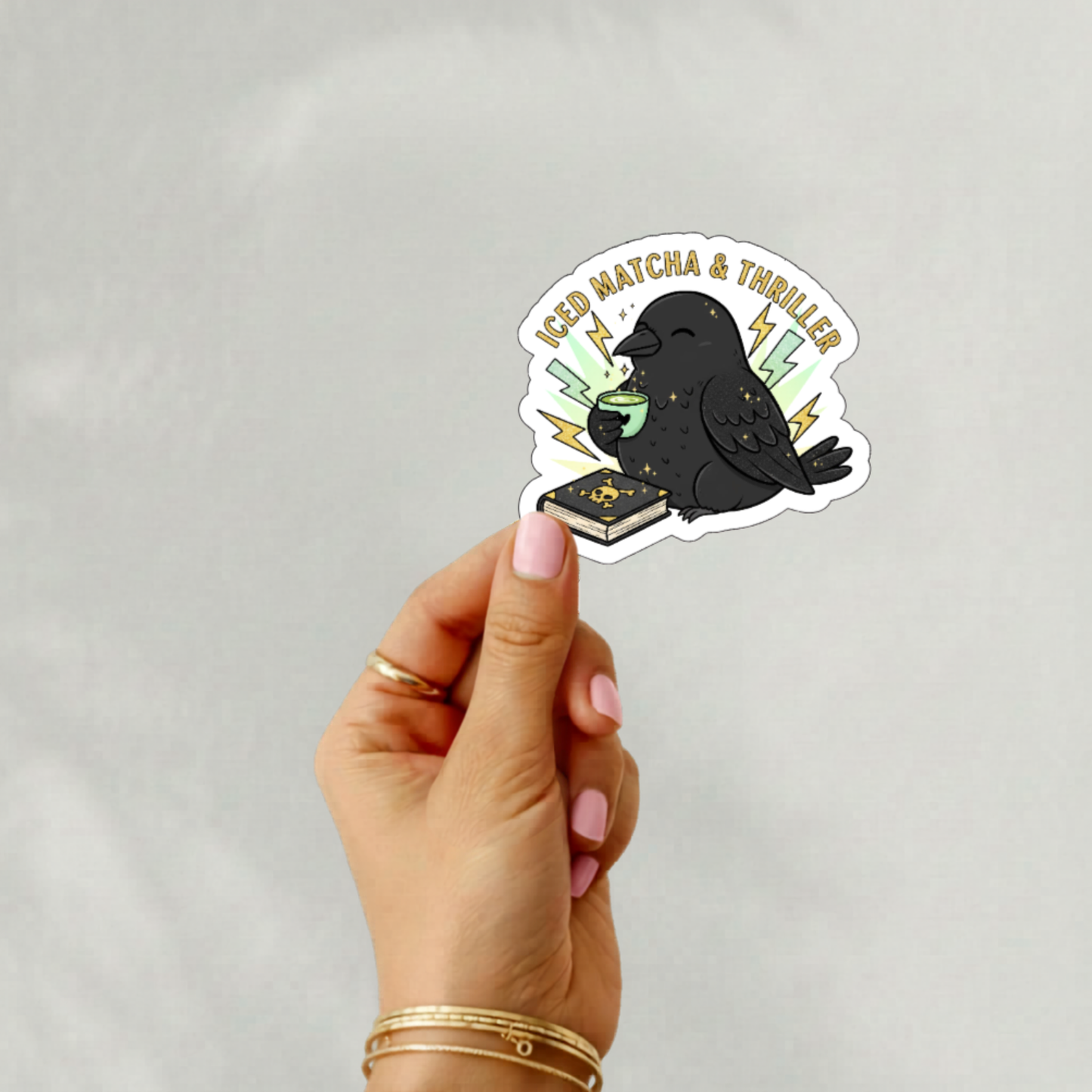 Bookish Creatures & Iced Matcha Vinyl Sticker Collection